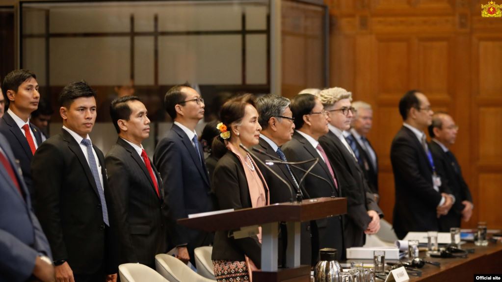 davidyeoo's tweet photo. The State Counselor, Daw Aung San Suu Kyi, has declared that she has led to defend in the interests of Myanmar. https://t.co/vVpkXIUdo5