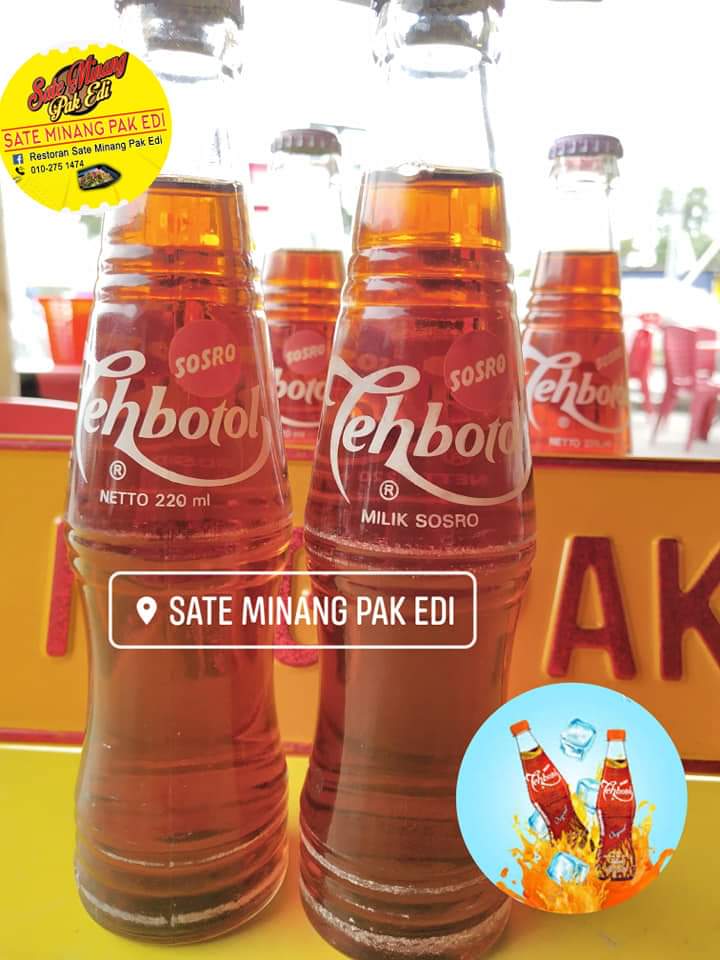 SateMinangPEdi's tweet photo. Betul kata org kot..Minum TEH BOTOL SOSRO menambah lagi selera

Makan sate dan dihidangankan dgn TEH BOTOL SOSRO yg sejuk..Fuh mantap.. 

Di import khas dari indonesia..Bukan keleng2..Nak try rase.. Sedap ke x sila cuba..Perghh.. 

#sate #satepadang #sateminang #sateminangpakedi https://t.co/sL3nNMBiK2
