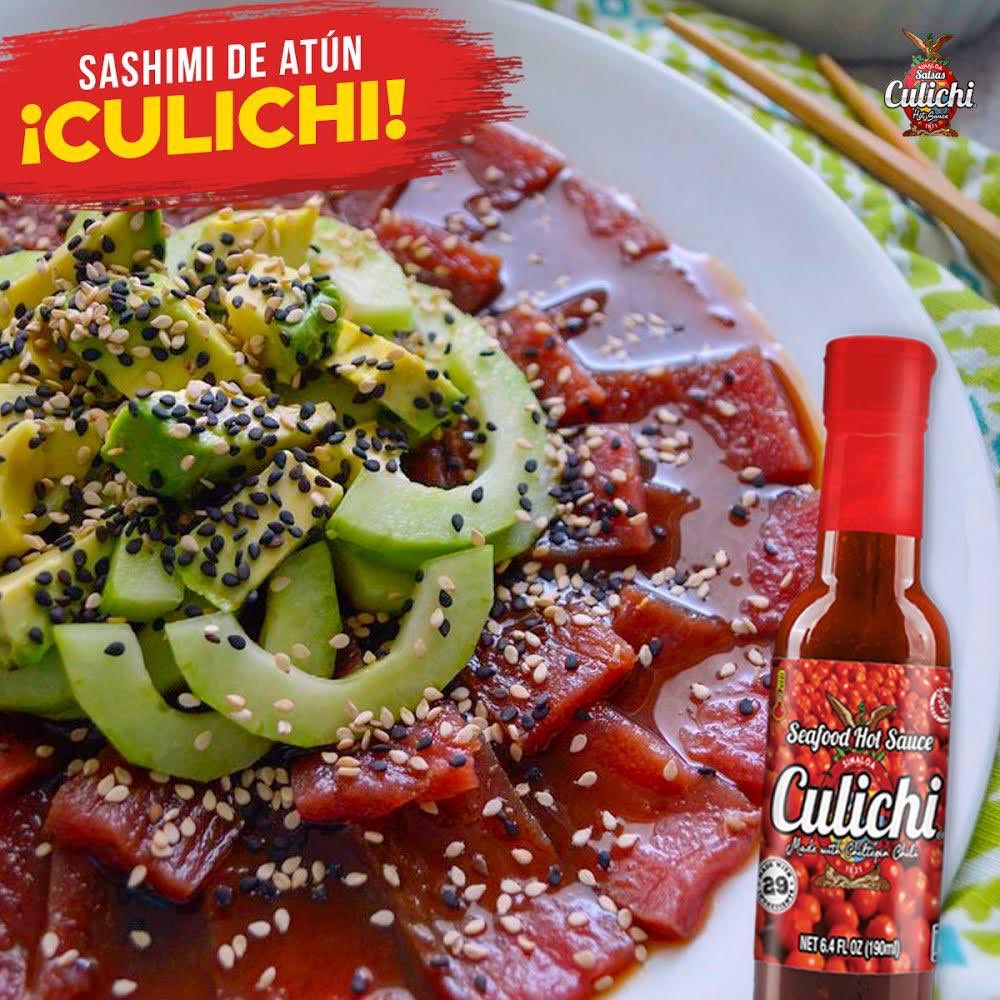 Salsaculichi's tweet photo. Sashimi De Atún Con Salsa Culichi #salsaculichi #sashimi #culichi #culiacansinaloa #chiltepin https://t.co/Tou7LSYBtH