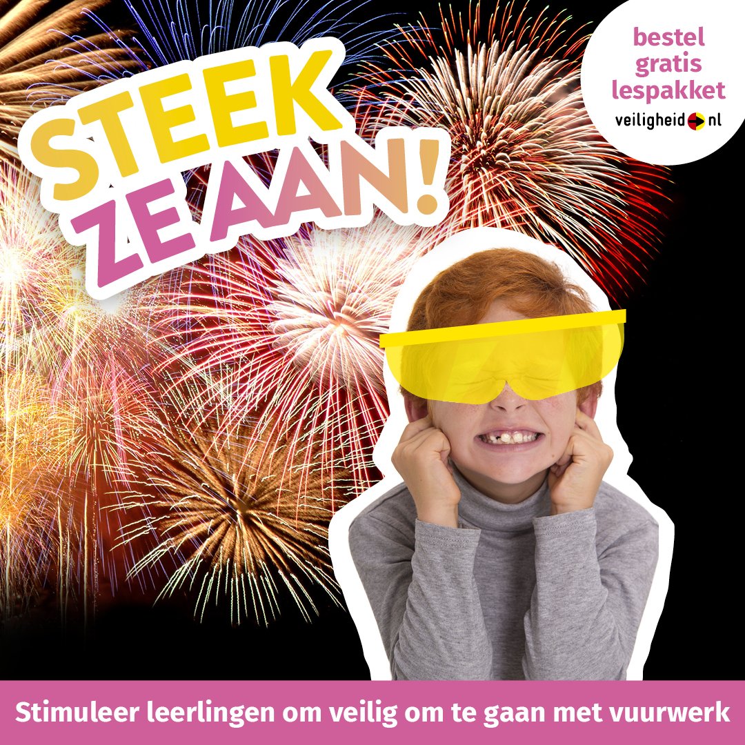 #Lespakket '4vuurwerkveilig’ is hét gratis vuurwerklespakket voor basisscholen. Met het lespakket maak je je leerlingen van groep 7 en 8 op een leuke manier bewust van de gevaren van vuurwerk en hoe zij veilig met #vuurwerk om kunnen gaan. basisonderwijs.online/4vuurwerkveili… #digibord