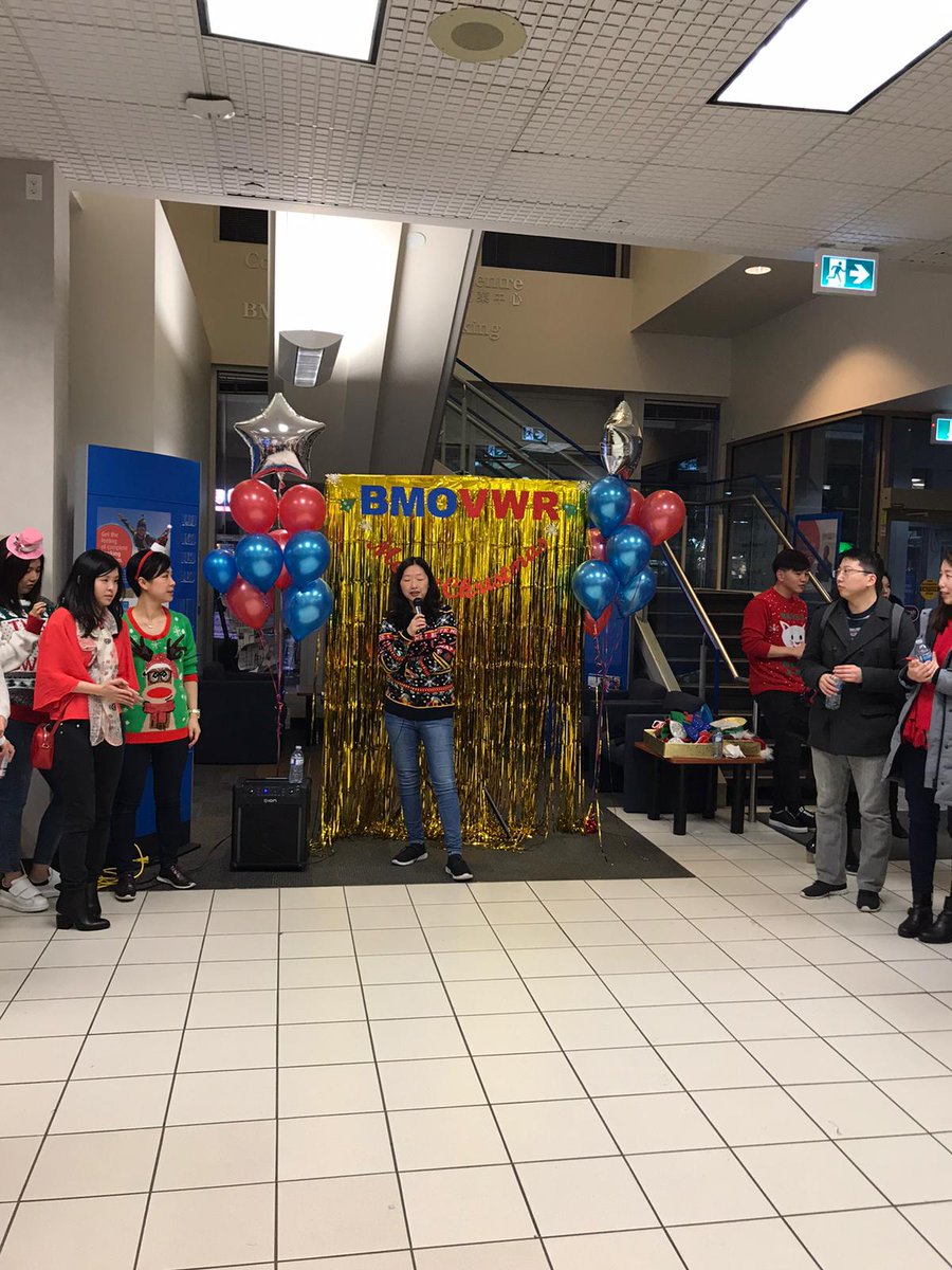 Ringing in the holidays with Team C&amp;M and UBC at VWR’s Christmas Party! Thanks for hosting <a href="/BMORichmondMain/">BMORMO</a> ! 🥳🎉🎁 <a href="/therealjsy11/">Jennings Ian Sy</a> <a href="/Susie_Wei01/">Susie Wei</a> @CambieMarineBMO