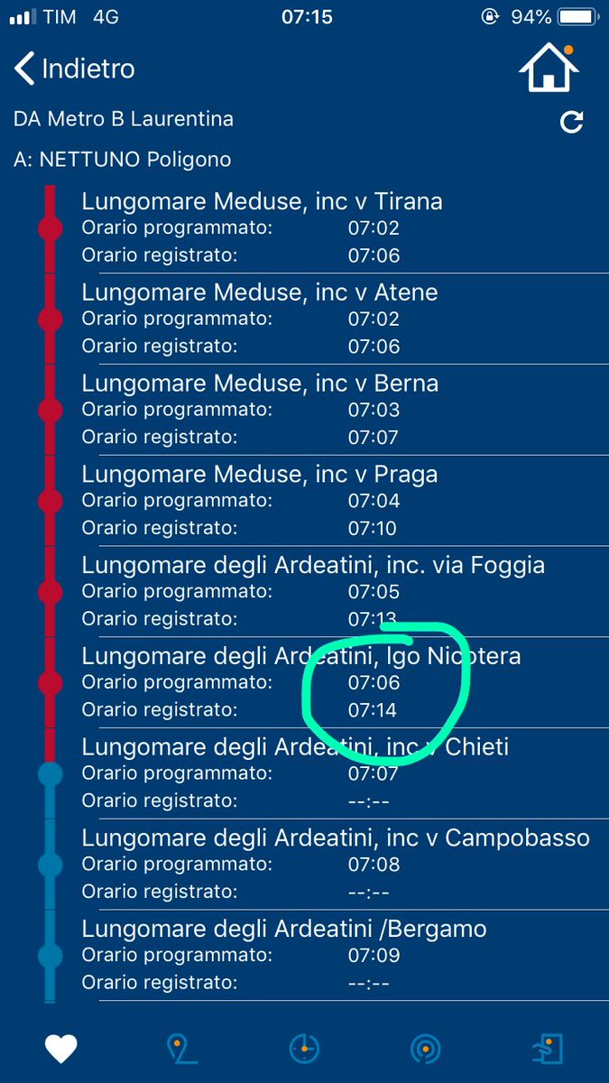 Come spiego a mia figlia il senso di pagare il biglietto per un servizio quando vive giornalmente il disservizio del <a href="/BusCotral/">Cotral</a>

Gli autisti partono in ritardo dal capolinea e non rispettano le tabelle di marcia: Roma/Nettuno 29 minuti di ritardo!

▶️ bit.ly/2Py4o9p