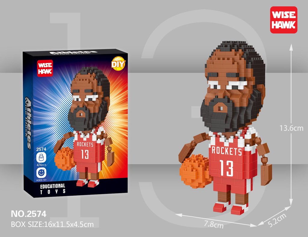 james harden lego