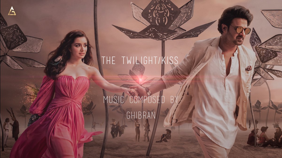 GhibranVaibodha's tweet photo. Hello darlings,
Here is a Romantic ❤week for #Saaho OST
The BGM The Twilight/Kiss will be released today by 6PM
Stay tuned https://t.co/6rFQcBpwsp