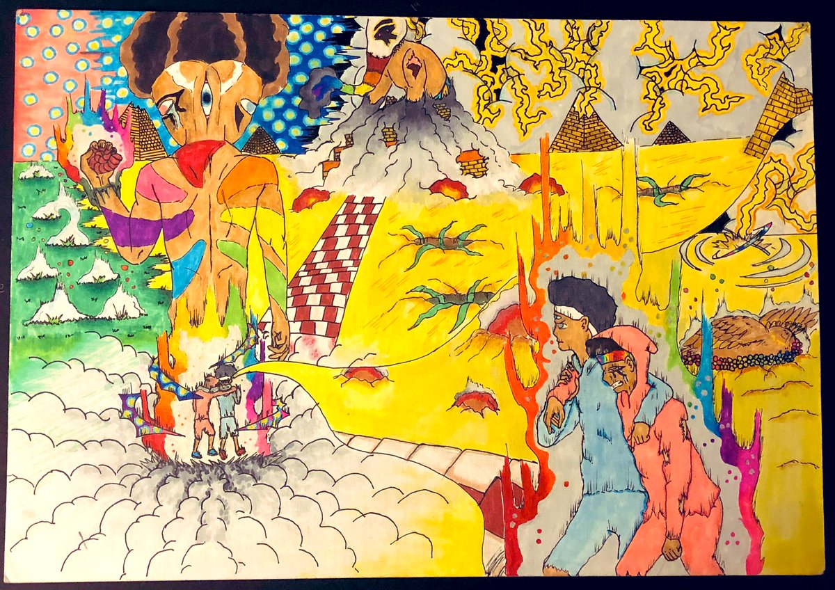 xCl0ud3dx's tweet photo. Me vs my art 🧑🏽‍🦱🧿 https://t.co/b12GCeniC3