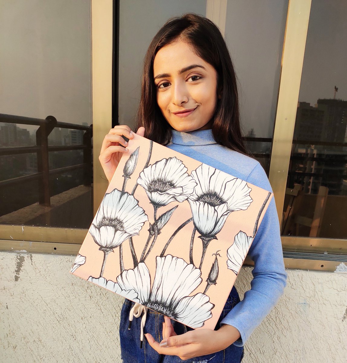 Check and done!🖌️ 
.
.
#artists #artistsontwitter #artistsoninstagram #canvas #canvasart #artwork #abstractart #floral #pastel #beautiful #creative #gallery #masterpiece #TwitterIndia #twittermers #art #ArtistSupport