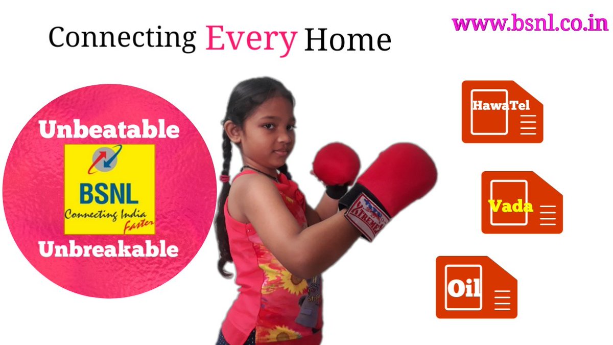 dattadubile's tweet photo. इस से सस्ता और Super Fast कुछ भी नहीं

#BSNL have Best FIBER Plans

#BSNLBharatFiber_Plan777
#BSNLBharatFiber_Plan1277

With one year #AmazonPrime  membership
@BSNLCorporate 
Doing wonderful job with this #BSNLBharatFiber  service
Thank you #BSNL 
@BSNLCorporate https://t.co/zKXjSPgP4I
