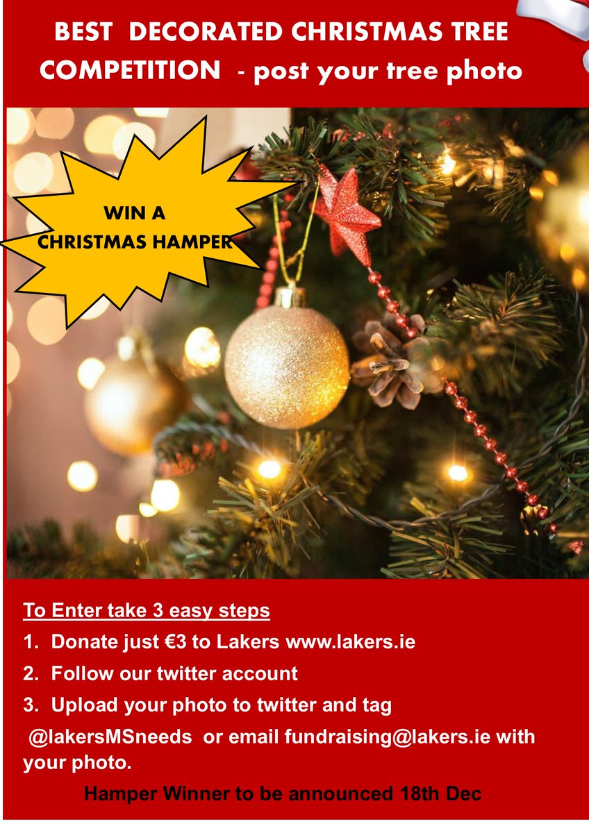 Lakers Social And Recreational Club On Twitter The Crimbo Christmas Tree Decorating Competition Is Here Give Just 3 To Https T Co Uqcxq55cen Share Your Photo And Tag Us Lakersmsneeds And Be In With