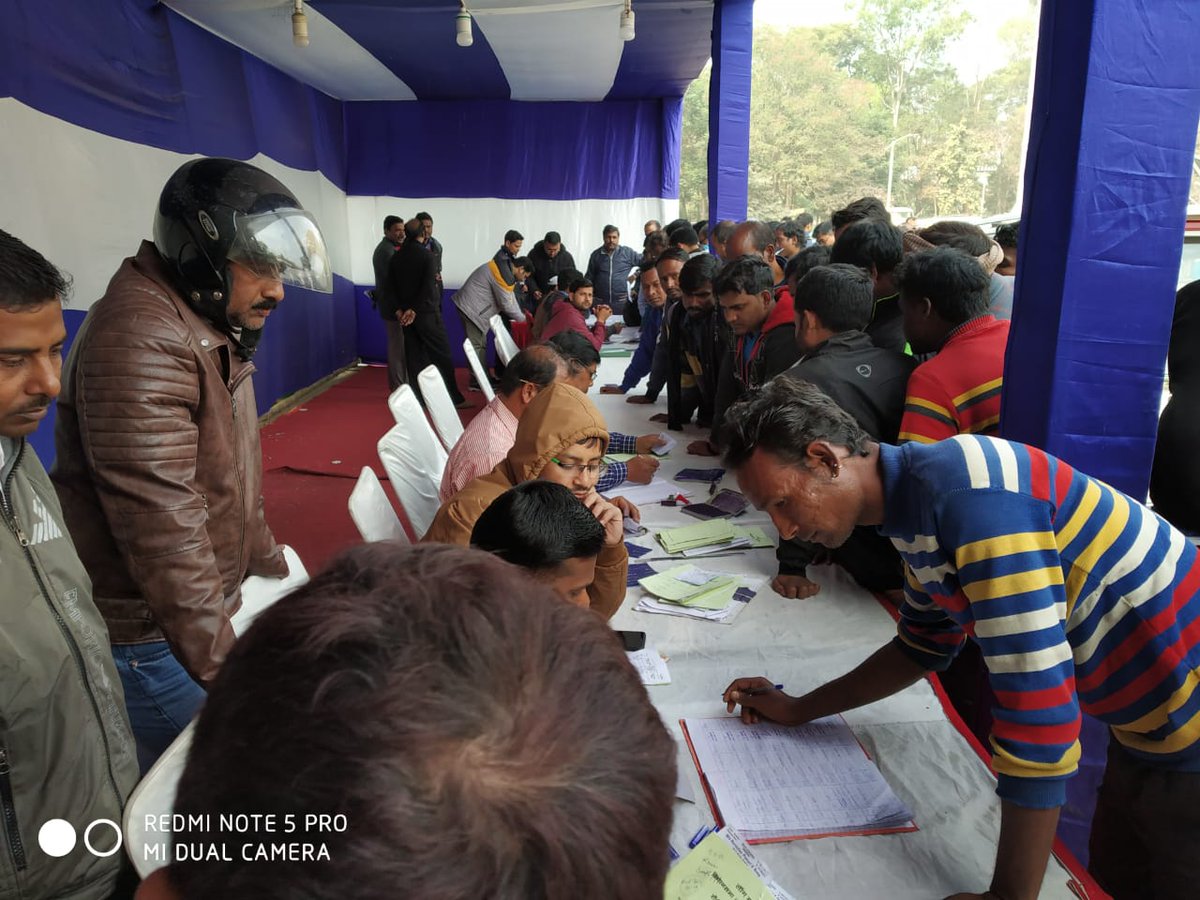 DC_Ranchi's tweet photo. #TeamRanchi is all set for 3rd round of voting.
Polling parties being dispatched to their respective clusters for tomorrow's voting.
Ranchi, Kanke, Hatia, Silli & Khijri ACs will vote on 12.12.2019.
@ceojharkhand
@SpokespersonECI
#GoVoteRanchi
#RanchiVotes
#VoteParv https://t.co/XPbCGTvF4F