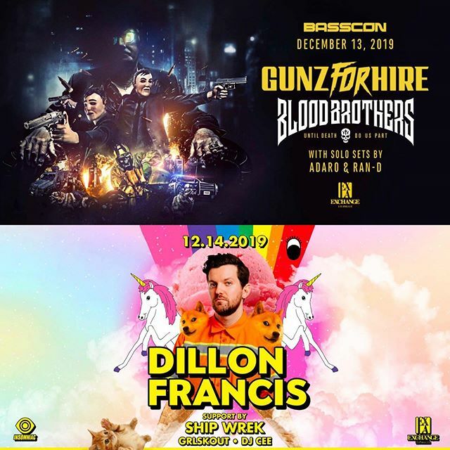 RaveLoop's tweet photo. 🎅Get your #GunzForHire #DillonFrancis @ #ExchangeLA tix 👉https://t.co/KR5w2FNZAc @gunzforhire @dillonfrancis
#RaveMeetup
#Basscon
#InsomniacClubs
#InsomniacEvents
#AwakeningFridays
#InceptionSaturdays
#RaveSave
#RaveLoop
#PLUR
#PromoCode
#TerryPham https://t.co/y90vjd7PSy https://t.co/xBzdO20eXD