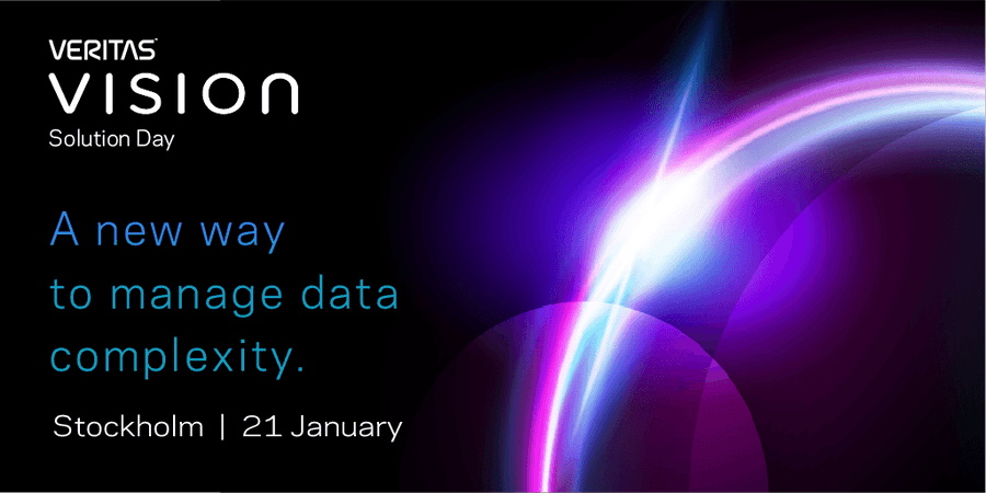 Micke_Ostrom's tweet photo. Are you interested in a new way to manage data complexity? 

Find out how at #VtasVision event on 21 January 2020 at Scandic Continental, Stockholm!

Join by registering here → https://t.co/LpFPkKXioJ

#Veritas #Vision #Stockholm https://t.co/yZNoDvNz3I
