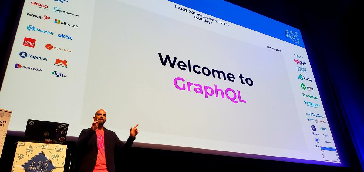 itscarlosrufo's tweet photo. @motleydev kicking off
👍 Welcome to #GraphQL https://t.co/LcaSs9q6l9