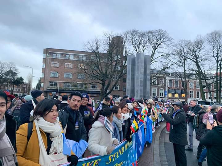 The Hague 
11.12.19 
We Stand With Daw Aung San Suu Kyi 
#Myanmar