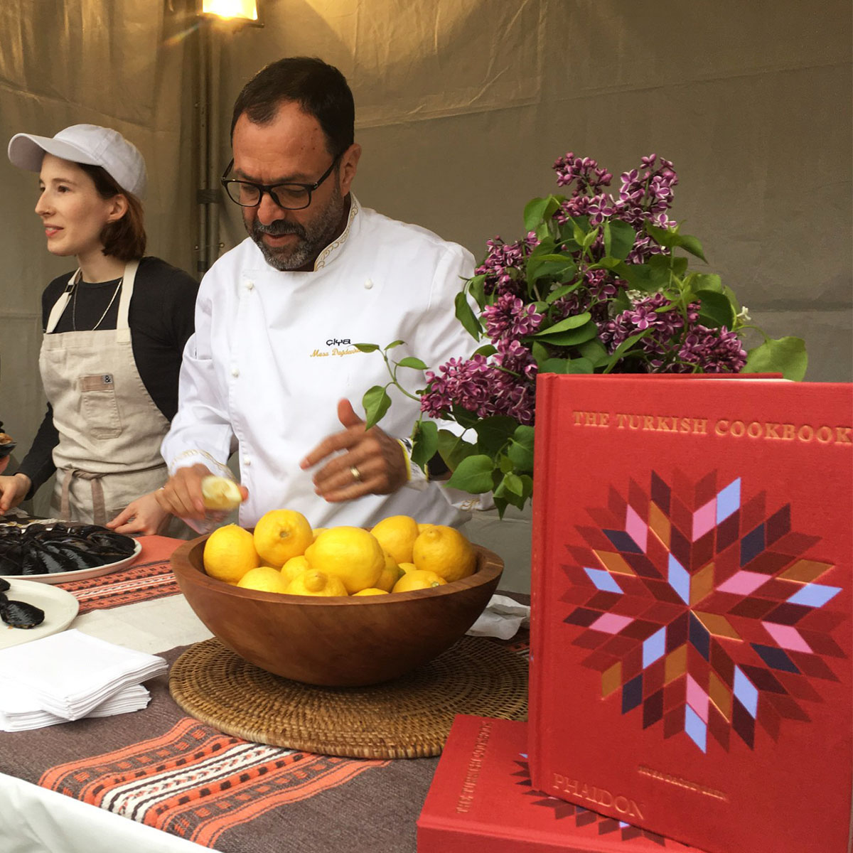 GoTurkiye's tweet photo. The prestigious Gourmand 2020 award goes to chef Musa Dağdeviren with his Turkish Cookbook! We congratulate this tasty accomplishment! #Gourmand2020 #turkishcookbook https://t.co/Fes03OWcHM