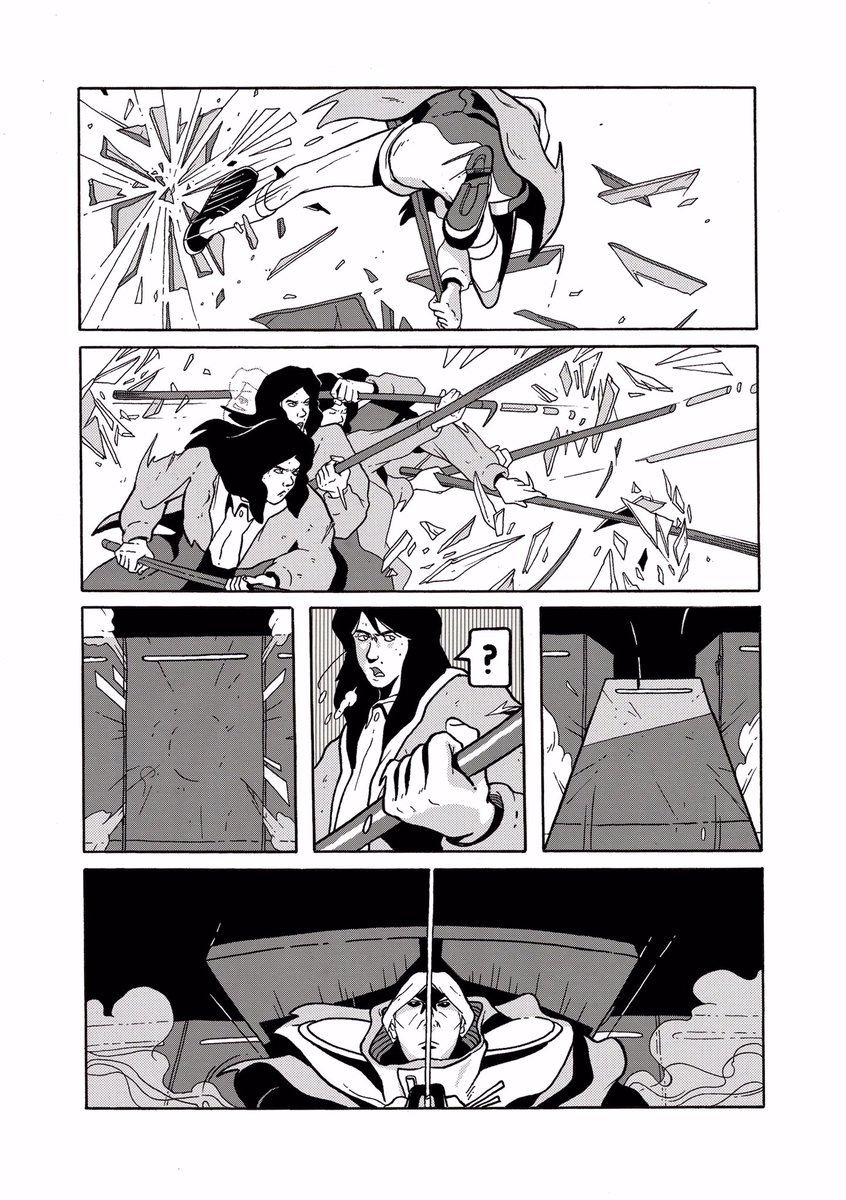 Some Joyama comic pages #Artof2019 