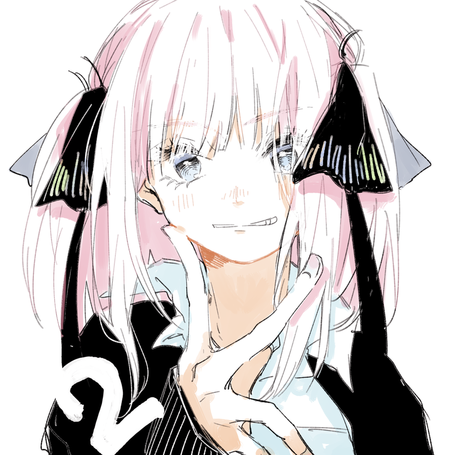 中野二乃 「友達にあげた二乃 」|浅井のイラスト