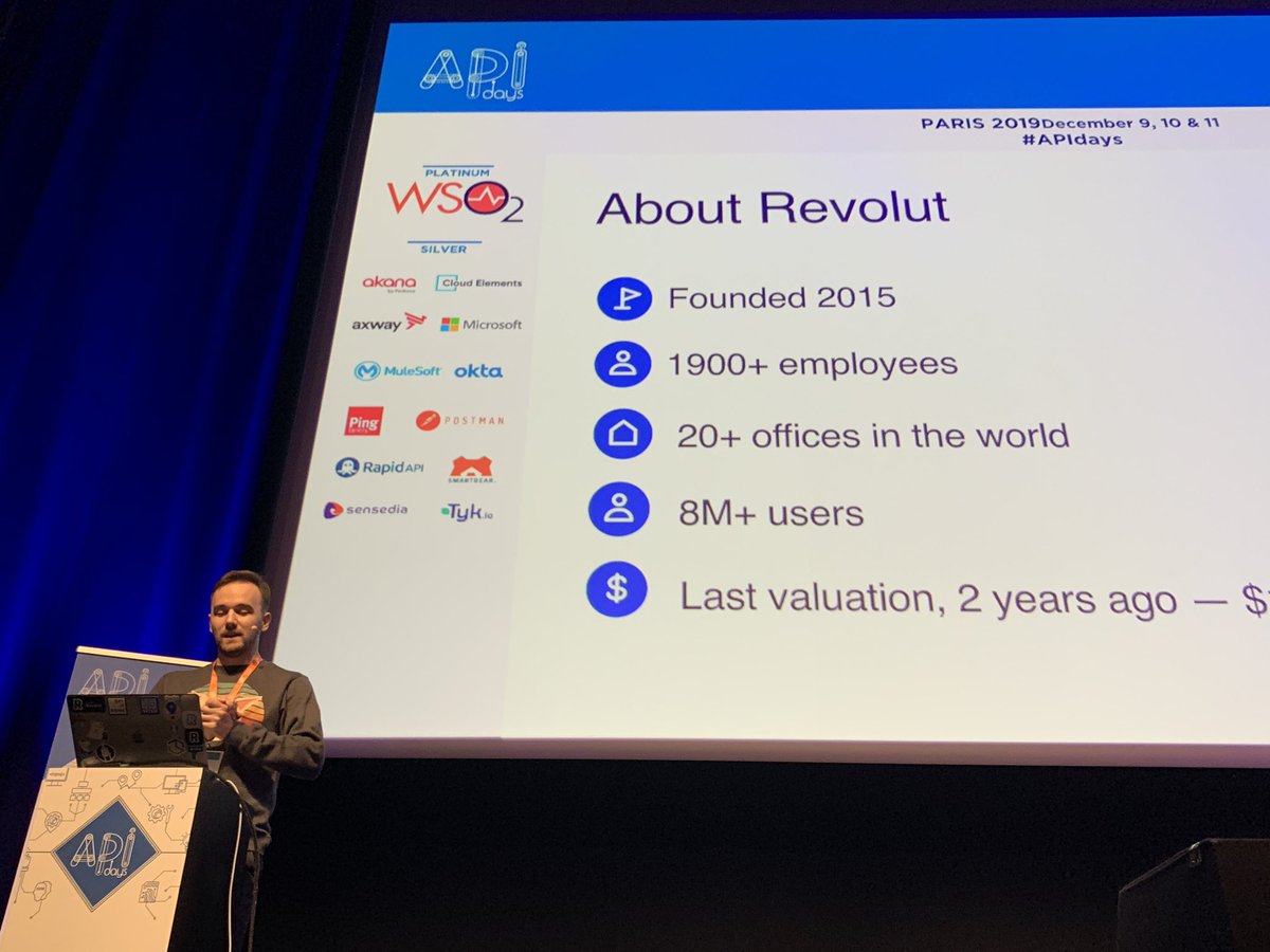 graphqlparis's tweet photo. Second talk by @RIP212 at  #APIdaysParis. We are waiting for you on main auditorium #GraphQL @RevolutApp @APIdaysGlobal https://t.co/8QhX51JIRK