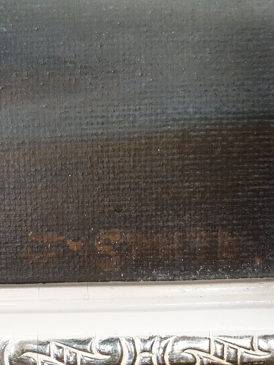 Klashed's tweet photo. I was bought a painting by @KamikazeDingo a few years ago. Now we need to #FindSJSmith. https://t.co/naxYLtY7sW