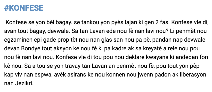 AdventWord's tweet image. #AdventWord #Confess #Confesar #Konfese