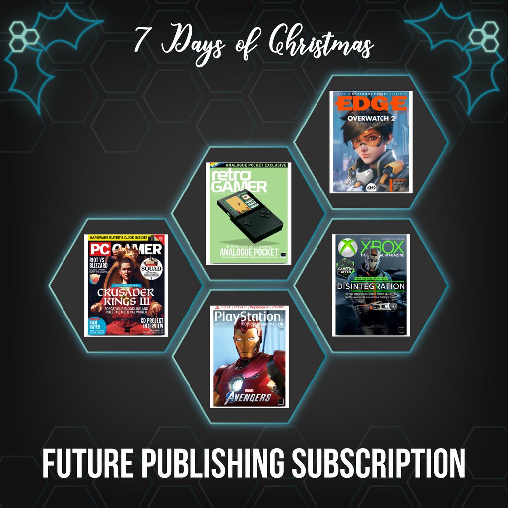 Insomnia Advent Day 3 - it's your chance to win a 1 year subscription for either PC Gamer, Playstation, Retro, Xbox or Edge!🎁 📖
That's a whole year of gaming magazines thanks to <a href="/MyFaveMags/">MyFavouriteMagazines</a> myfavouritemagazines.co.uk 
Give this post some love for the chance to win! #InsomniaAdvent