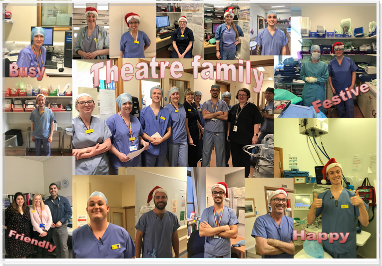 SurgeryRde's tweet photo. #3daysofxmas - an extra gift today @RDETheatres - the #heartofsurgery These teams of individuals work alongside every speciality #teamwork #scrubnurses #ODPs #surgeons #nurses #anaesthetists #admin #teamSurgery - they've even given us some "one words" about themselves https://t.co/4Yp0s23AJh