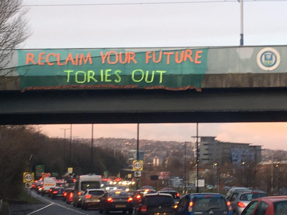 #ReclaimYourFuture all across the country the message is clear - we want to have a NHS free for all, a country where people aren’t needlessly living in poverty and a society that is fair and inclusive for the most vulnerable. Make your vote count tomorrow