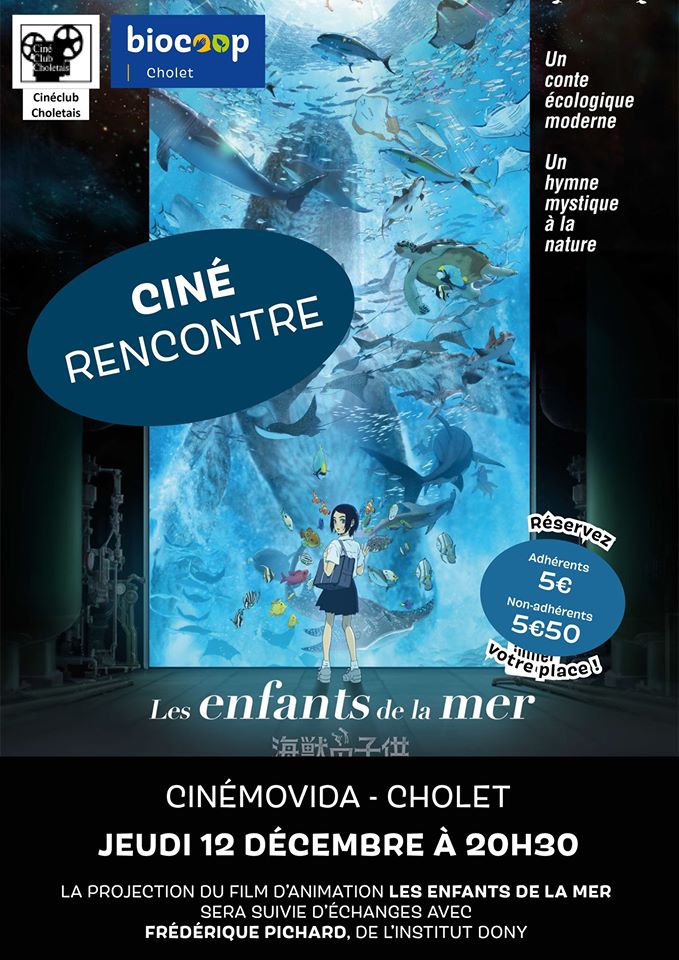 Ciné-rencontre autour du film "Les enfants de la mer" ce soir à 20h30 !