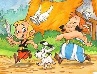 collectionnix's tweet photo. Juste pour le plaisir des yeux, réalisation de #Maba : #Asterix et #Obelix enfants
(aquarelle, feutres, crayons et encre acrylique blanche)
#watercolor #fanart #illustration #mabaproduct #ProjetCollectionnix #Asterix60 https://t.co/Um87y2mwpL