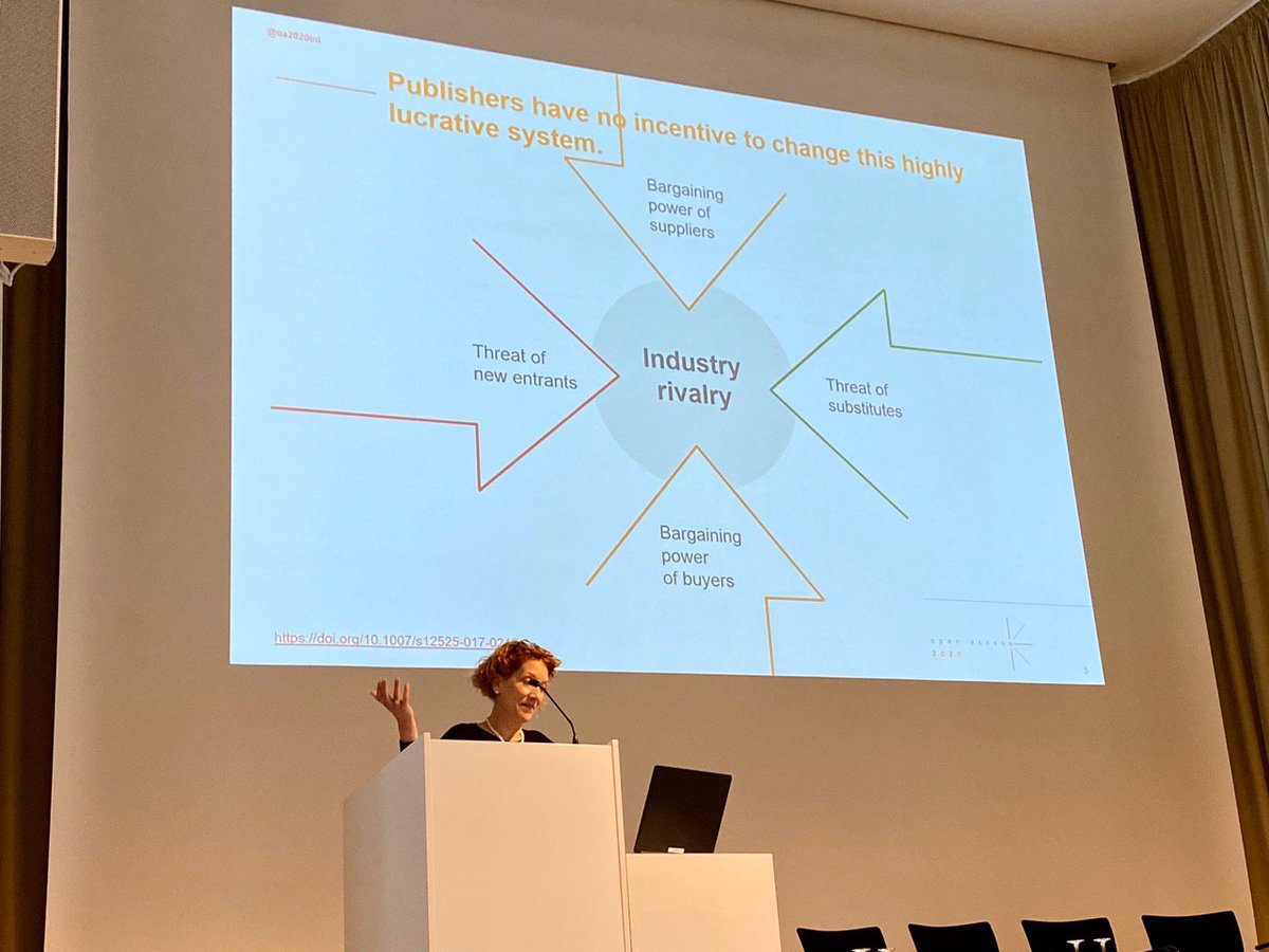OAAmbs's tweet photo. Next up @ColleenCampbe11 introduces the @oa2020ini 
initiative and the transition to #openaccess through #transformativeagreements https://t.co/8CuAAygN7e