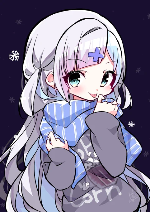 冬なので白いピンキーちゃん❄
#PPH 