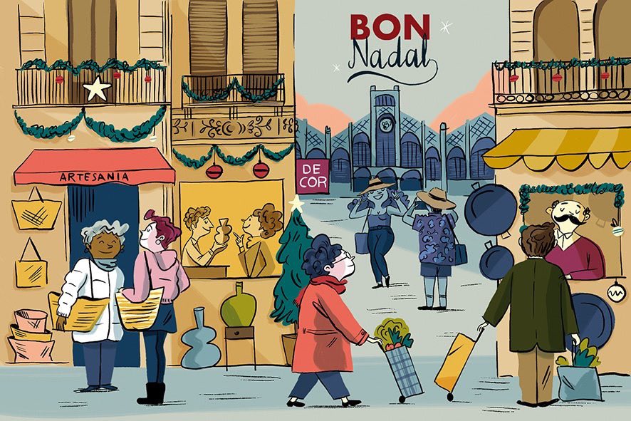 Ja estem preparant la campanya de Nadal. Una campanya dedicada a les associacions de comerciants de barri. En breu tindreu més informació. 😊