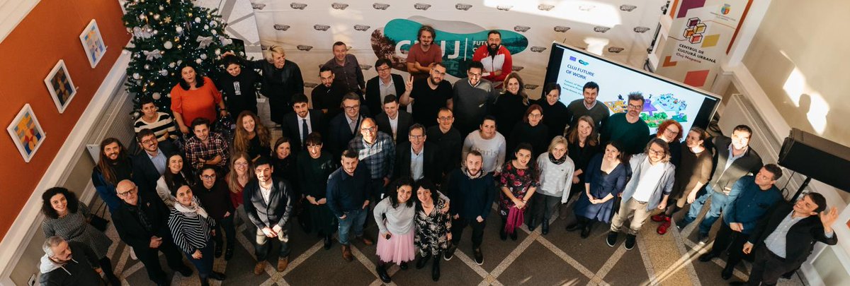 Last week was the craziest this year at the #ClujCulturalCentre, with four international events overlapping: Cluj Future of Work Conference with the @UIA_Initiative, Urban Dialogues, Art &amp; Well-Being Think Tank, Pre-texts education programme in schools. Glad we're all alive.