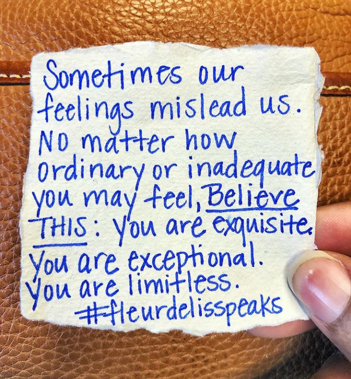 YOU are in charge of your feelings.So tell them who you REALLY are👊#selfcare #WednesdayWisdom