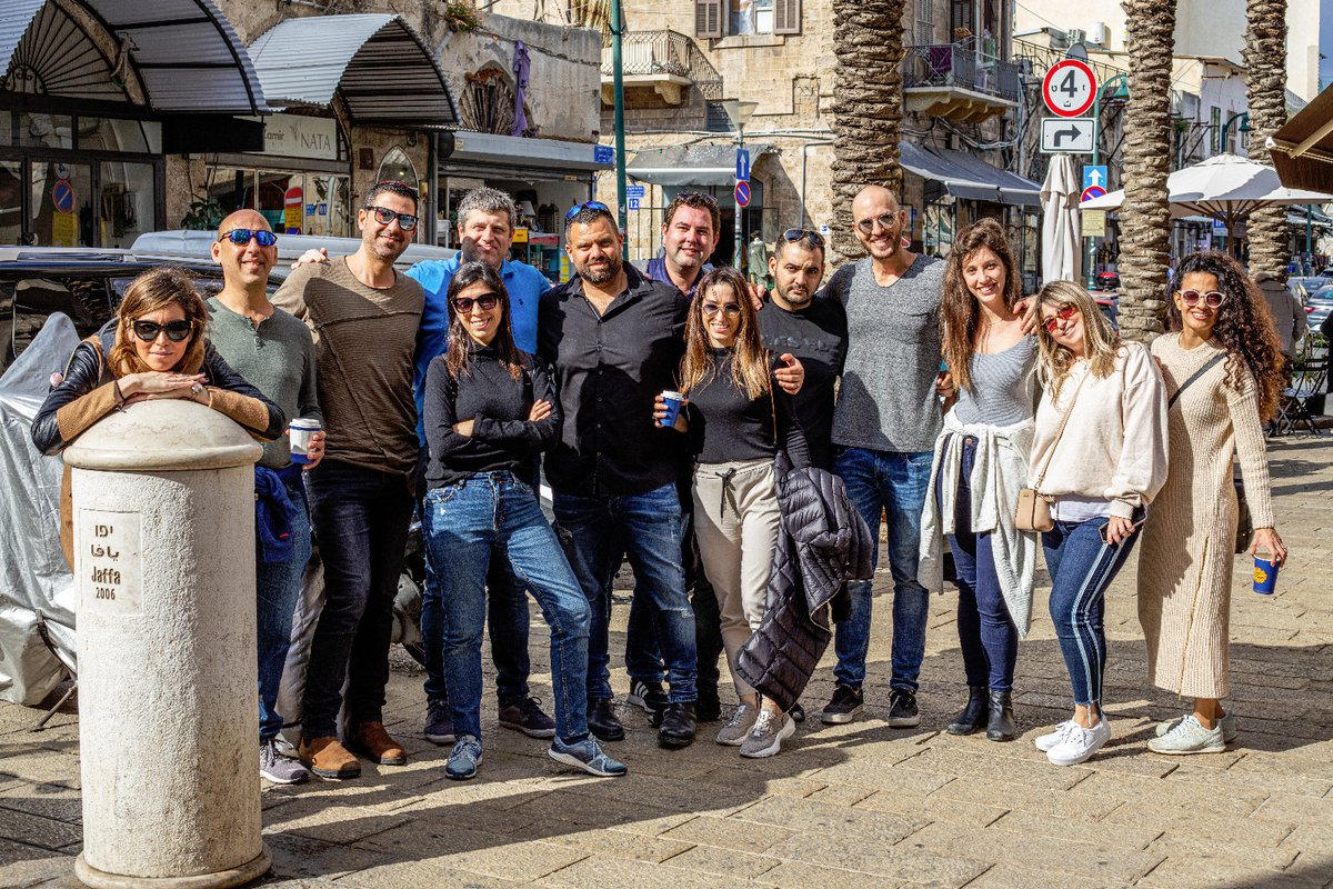 QualityAIGroup's tweet photo. What do Qualitest managers do when they step out for a fun outing?
At Qualitest Israel, they go on a food tour!
#LifeAtQualitest #Qualitesters #OfficeOuting #FunAtOffice #ManagersDayOut #TelecomTesting
P.C. Shlomi Shimony https://t.co/5d6NqaGwio