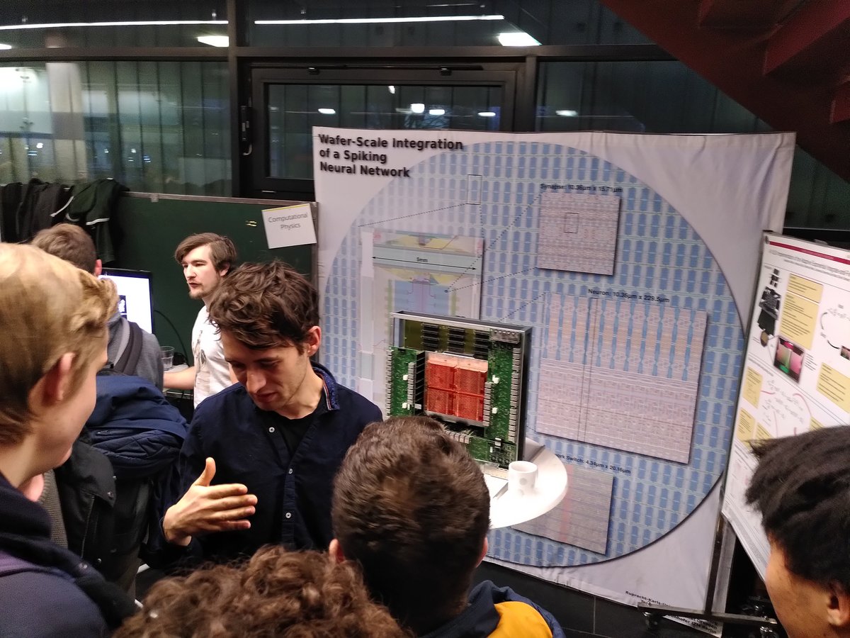 Electronic Vision(s) presenting neuromorphic computing at the working group exhibition at KIP