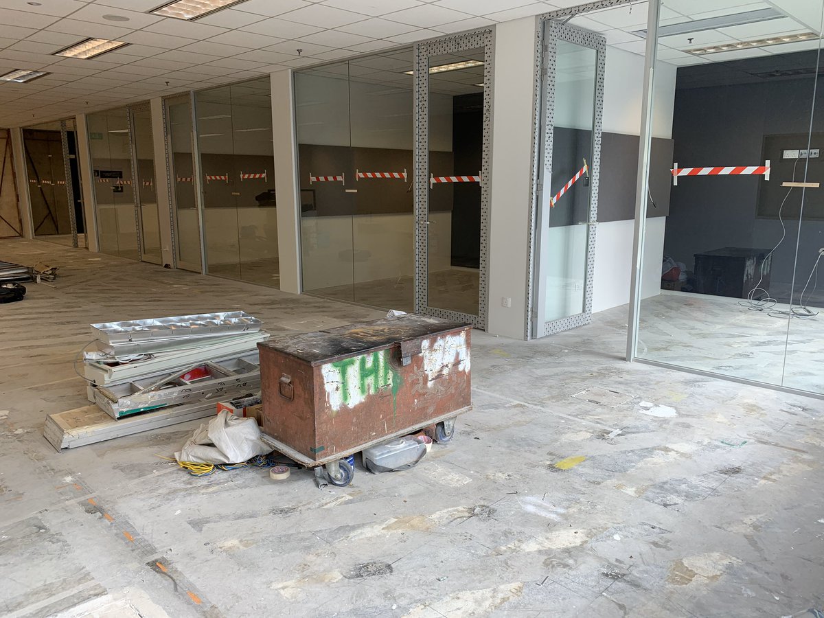 asing_chris's tweet photo. #anaplanlove we’re growing in Asia Pacific with phase 2 of Singapore’s expansion. A brief glimpse from behind the construction wall. Stay tuned to see the final product. https://t.co/KDHPBxzBC4