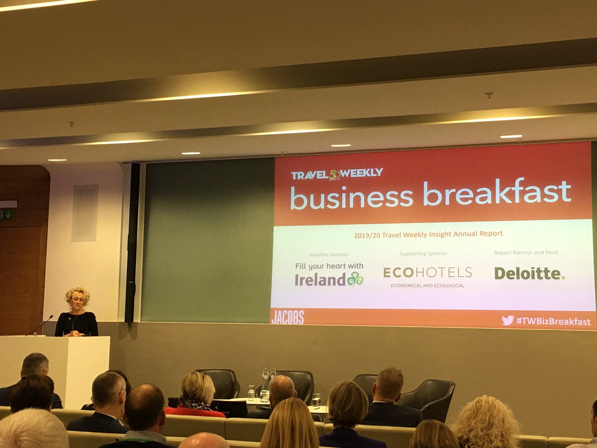 keithcartwright's tweet photo. As we start the #TWBisBreakfast I look forward to hearing what’s in this years @travelweekly Insight Annual Report. Great panel of speakers follow with their comments. @accordmarketing https://t.co/AtcfDsjHdt