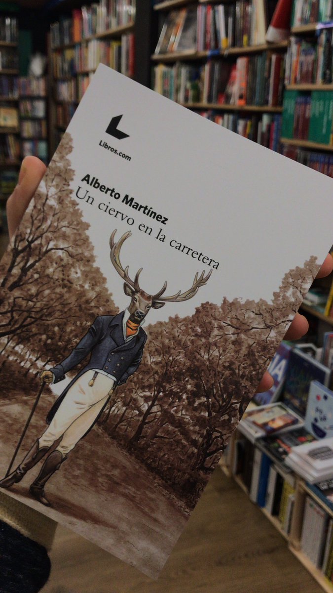 Hoy a las 19:30 en la librería presentaremos el libro Un ciervo en la carretera de Alberto Martínez.
#presentacion #unciervoenlacarretera