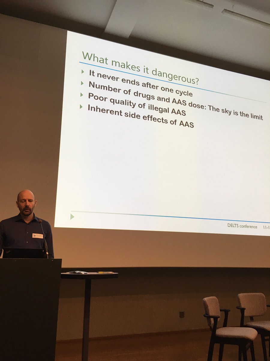 Dr Willem de Ronde on what makes #steroid use dangerous. 
#DELTS2019 <a href="/Erasmus_Project/">Erasmus+ Projects</a> #antidoping <a href="/EUSport/">EUSport</a> #endocrinology #treatment <a href="/NatMuseum_FI/">Kansallismuseo</a>