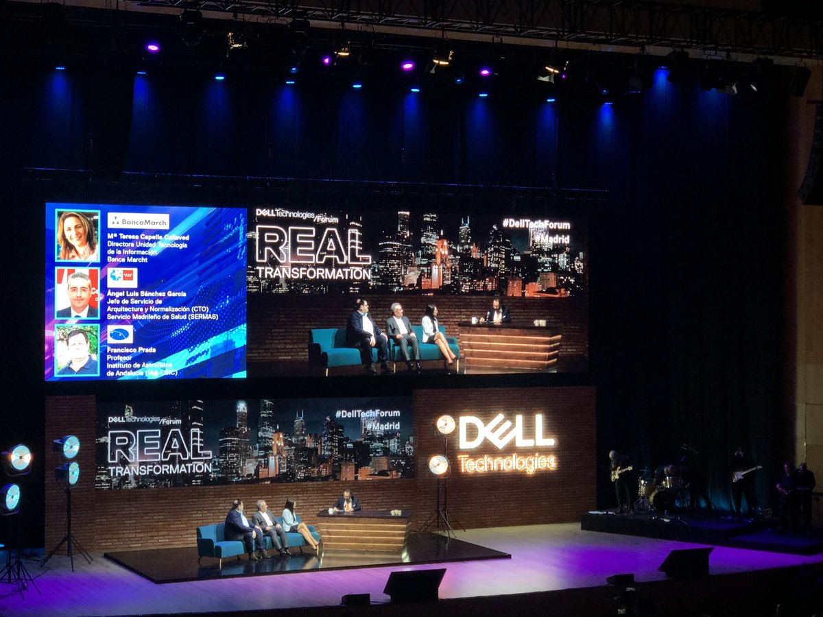 #delltechforum #Madrid and of course, special thx to all our customers attending and presenting :)
