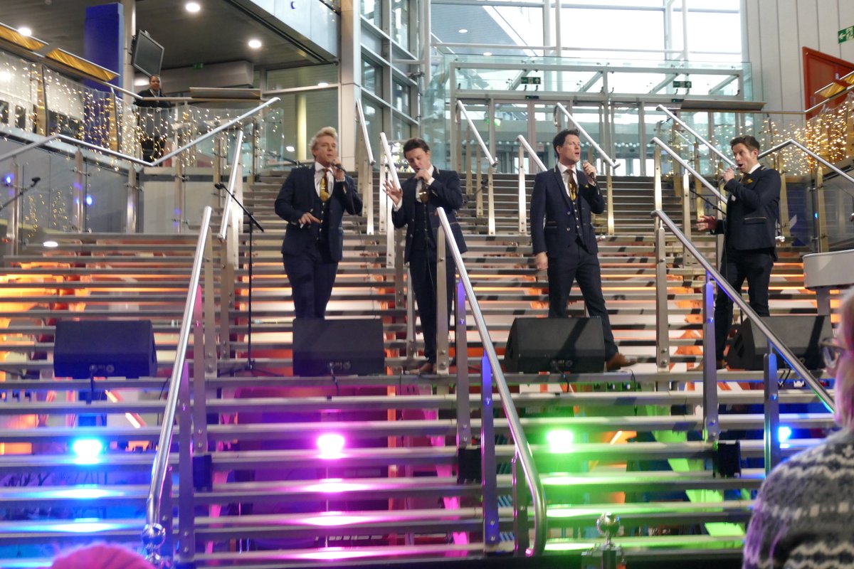 CIWarren's tweet photo. Still buzzing! @G4Official @millenniumpoint #G4Christmas with @JonathanAnsell @MCClubOfficial @lewismraines  and Duncan flawless performances! #MPChristmas ⭐️⭐️⭐️⭐️ https://t.co/9eYobpP7OA