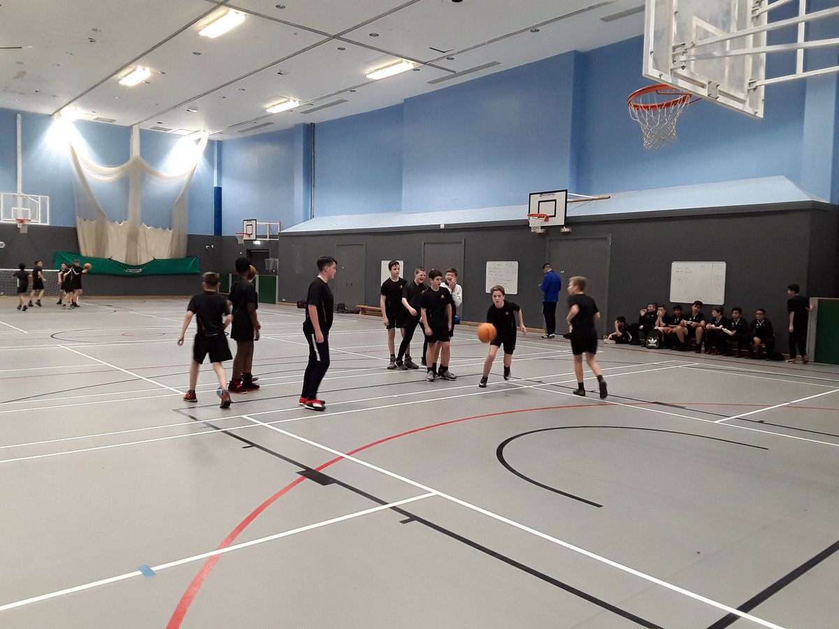 Basketball is back. Thankyou to @UnityAcademy for hosting the Wednesday night KS3 basketball league. Trinity had a tough match v <a href="/macmillansport/">Macmillan Sport</a> but came through 4 quarters with the W.