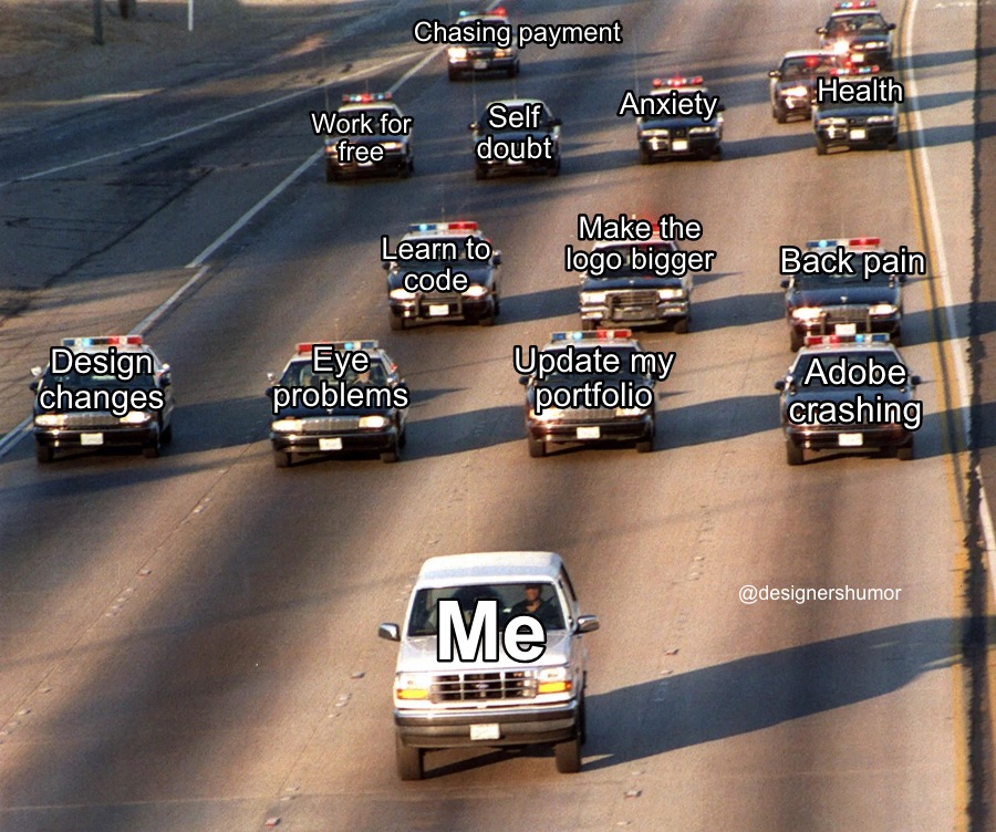 designershumor's tweet image. * cries into keyboard *

#designtwitter