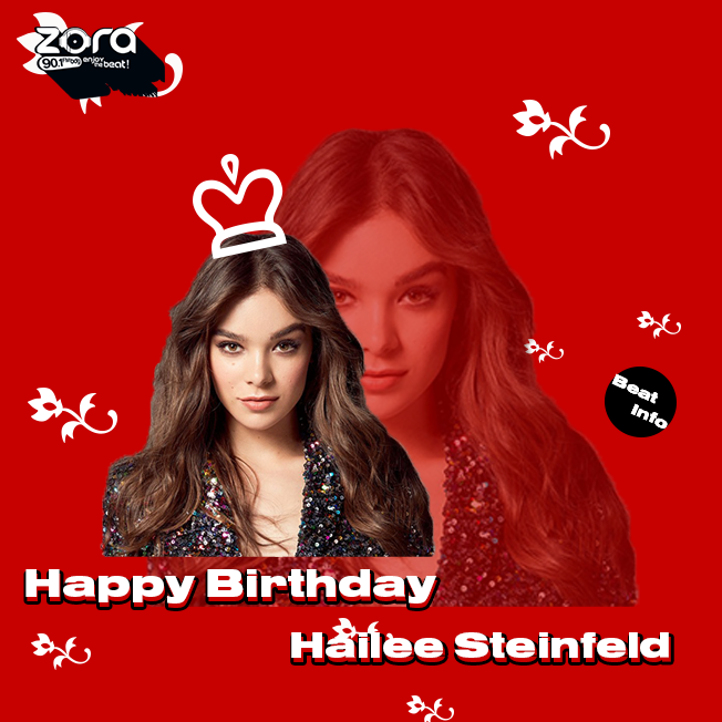 Happy Birthday buat Hailee Steinfeld yang ke 23 thn. Do\a apa nih yang mau kamu ucapin zoners? 