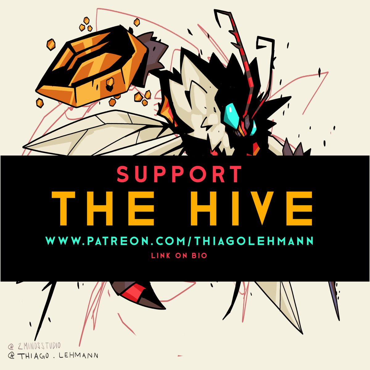 lehmannthiago's tweet photo. Red Valkyries can sting you really hard. And it burns.

Back to Bugworld.

Support me on patreon for exclusive contet!
https://t.co/J2flGYH7Fz

#illustration #100bugs #conceptart #visualdevelopment #characterdesign #bugworld #Patreon https://t.co/N2CQHWVlkR