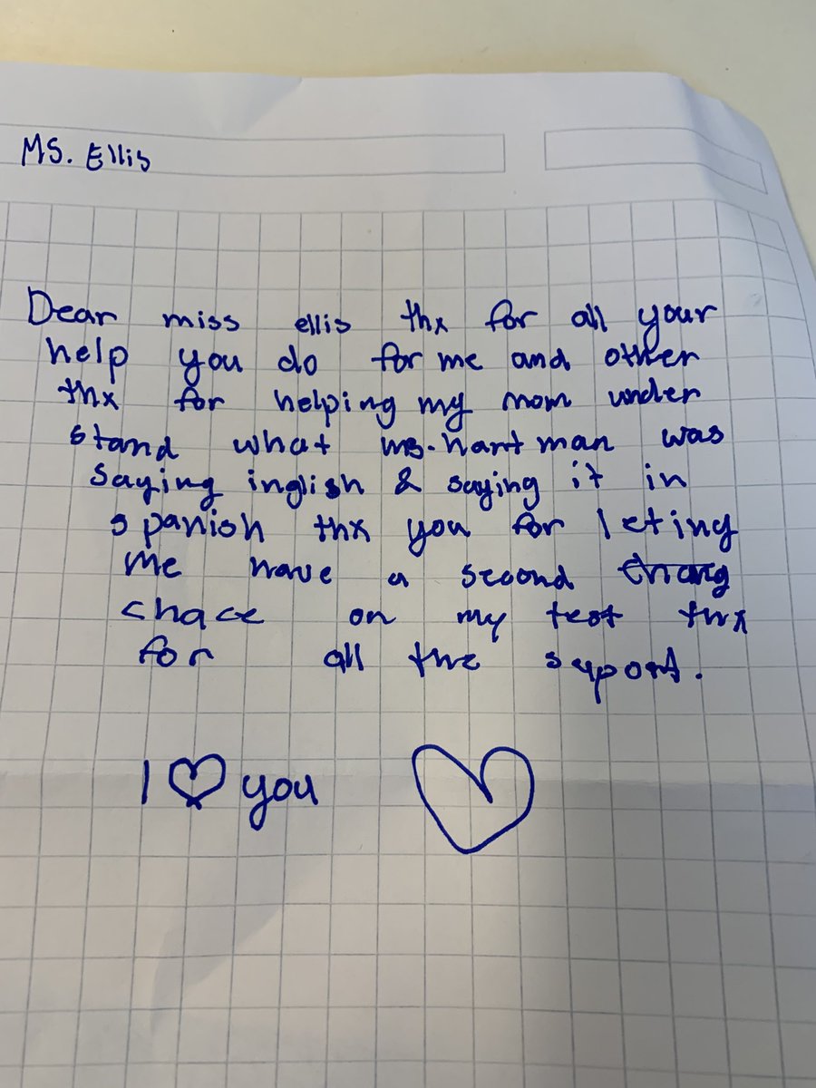 This is why I teach.. I’m feeling beyond blessed and grateful. Some days are harder than others. Today just got brighter and joyful! ⁦<a href="/AbingdonGIFT/">Abingdon APS</a>⁩