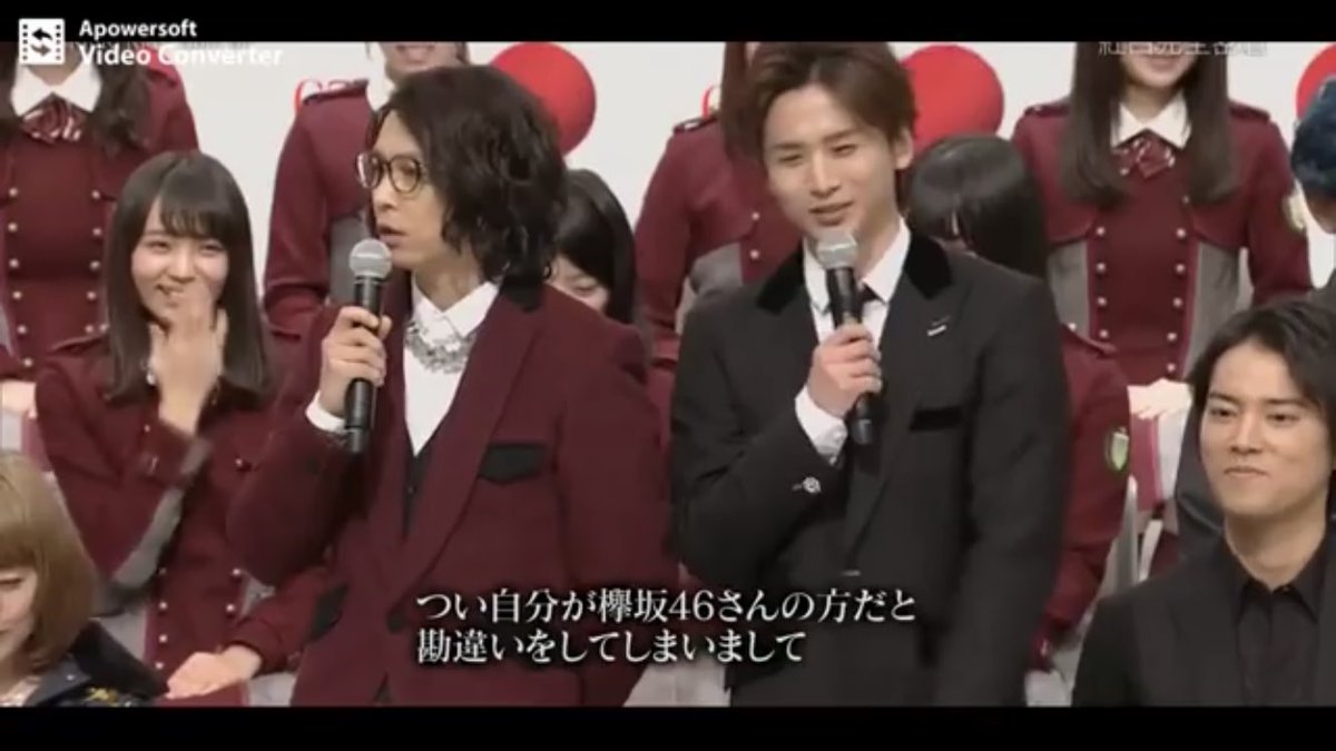 kinki_1010's tweet image. 紅白で衣装被せで話題？になった
欅坂ちゃんもいつの間にかFUNK同好会にフリで入ってくれて感謝しかない笑

#ＦＮＳ歌謡祭
#堂本剛FUNK同好会 
#ＦＮＳがんばれ剛くん