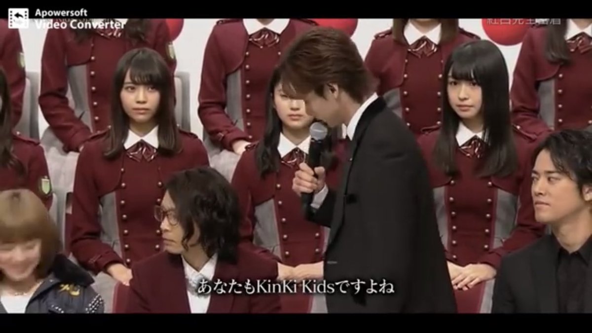 kinki_1010's tweet image. 紅白で衣装被せで話題？になった
欅坂ちゃんもいつの間にかFUNK同好会にフリで入ってくれて感謝しかない笑

#ＦＮＳ歌謡祭
#堂本剛FUNK同好会 
#ＦＮＳがんばれ剛くん