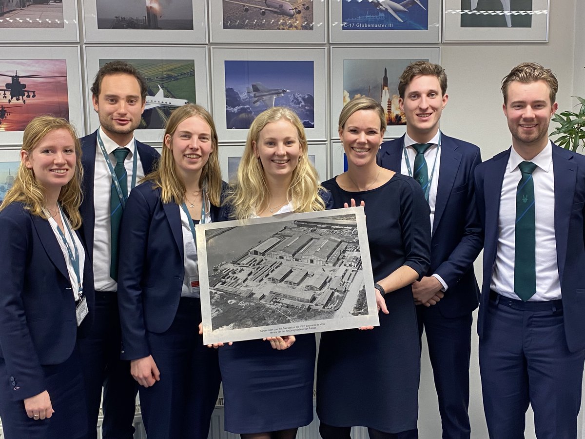 Thank you <a href="/VSV_daVinci/">VSV LeonardoDaVinci</a> for this great picture of our 1st Dutch <a href="/Fokker/">GKN Fokker</a> facility, in honour of our centenary. We love it!
