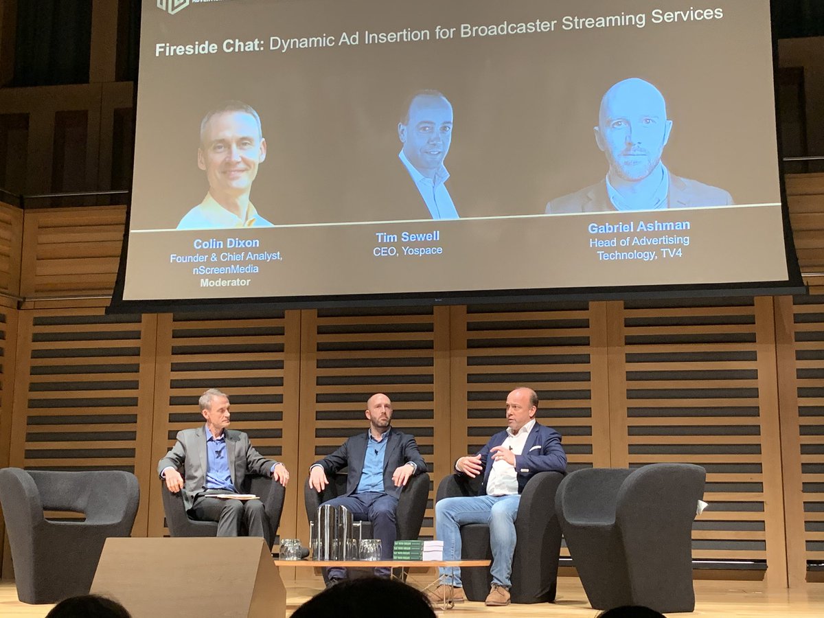 “If you have a major sports event you need technology that can support ad serving at scale while sustaining a good user at experience,” says Tim Sewell at the #FTVAglobal @yospacedotcom
